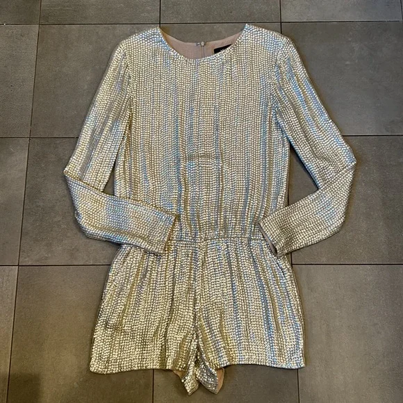 MLV Ramona Sequin Romper - Picture 2 of 14